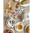 thumbnail image 4 of Easter Bunny Kitchen Dish Towels for Drying Dishes Set of 4, Spring Floral Vintage Botanical Rabbits Beige Waffle Weave Microfiber Hand Tea Bathroom Towels Quick Dry & Absorbent Towel 15.7x23.6, 4 of 7