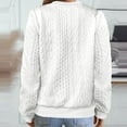 thumbnail image 4 of Ounisa Womens Cardigan Sweater Zip Up Jacket Lightweight Casual Long Sleeve Open Front Outwear Coat, 4 of 7