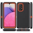 thumbnail image 7 of NIFFPD Samsung Galaxy A33 5G Case with Screen Protector Full-Body Shockproof Phone Case for Galaxy A33 5G with Belt-Clip Holster Black&Orange, 7 of 7