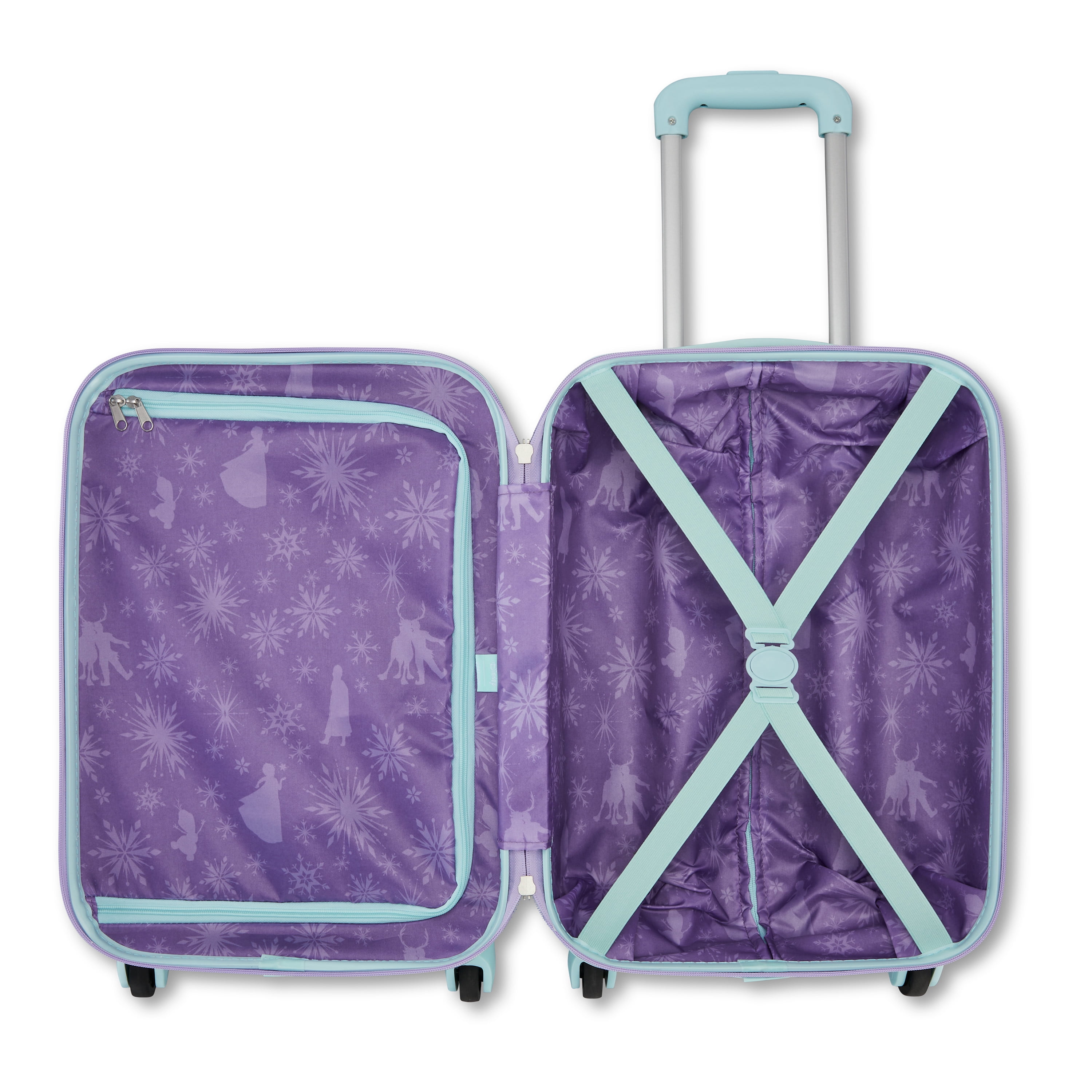 Disney x American Tourister Kids Carry On Suitcase with Spinner Wheels - Frozen
