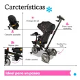 thumbnail image 2 of The Baby Shop Triciclo Negro Infantil Evolutivo Carriola P/ Bebé 3 En 1 Tr-996, 2 of 4