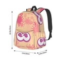 thumbnail image 5 of Splatoon Backpack Lightweight Large Capacity Laptop Backpack Adjustable Backpack Unisex Travel Backpack, 5 of 9