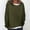 1# Army Green cheap stuff under 5 dollars, variant on Dyegold Womens Pullover Sweatshirts Ladies Dressy Casual Crewneck Blouses Womens Sweaters Women'S Tops Business Casual Long Sleeve ​Christmas ​Womens Oversized Pullover Sweatshirt
