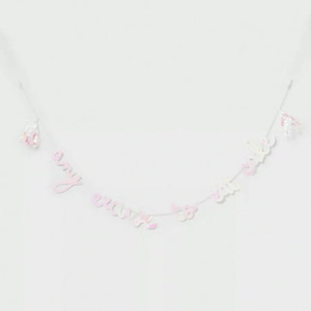 Iridescent 'Any Excuse To Eat Cake' Banner – Sparkly Party Decor