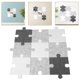 thumbnail image 1 of unbranded 9Ud Tablero Decorativo De Puzzles En Fieltro Para Oficina Con Instalación Rápida, 1 of 7