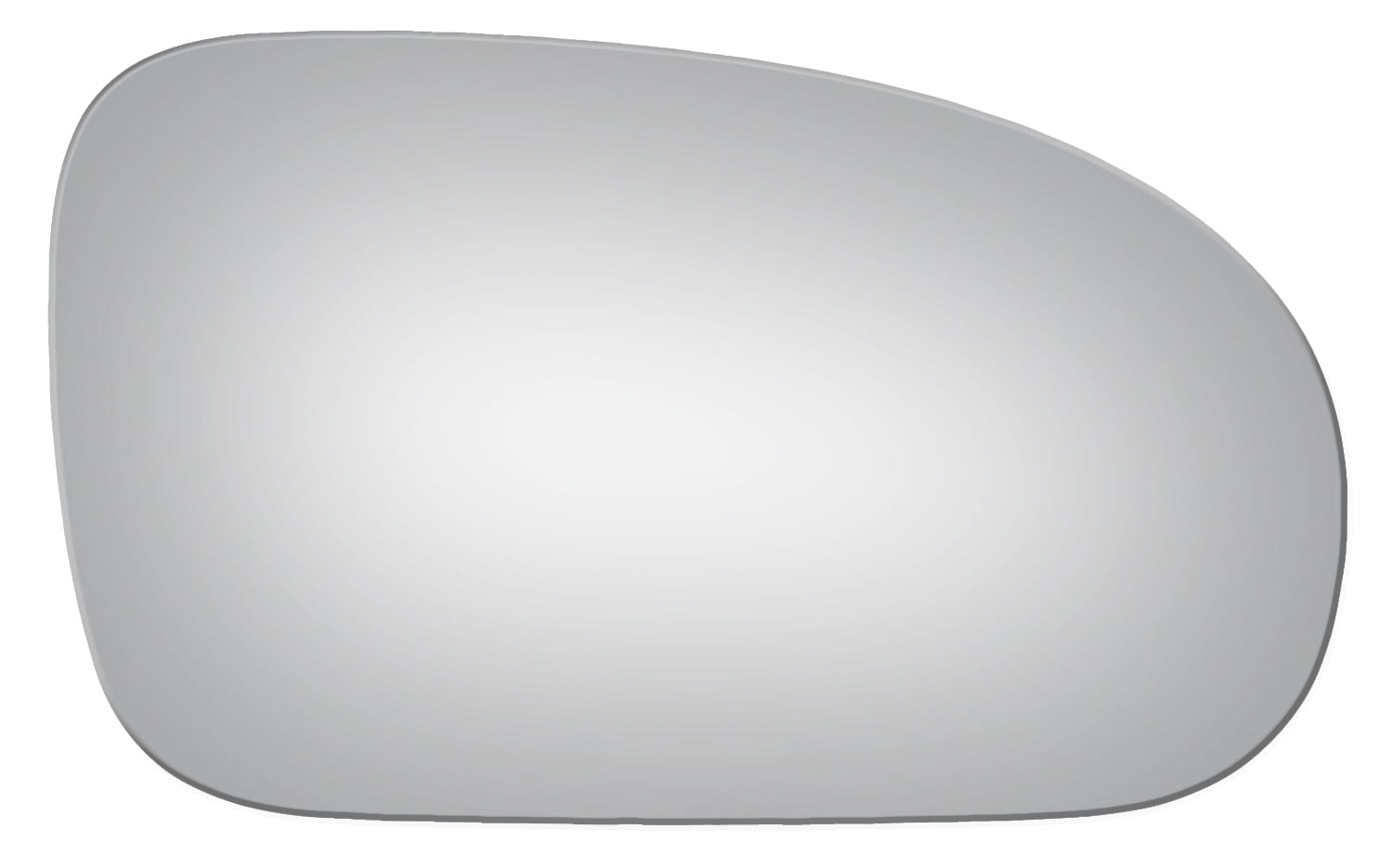 Burco Side View Mirror Replacement Glass - Clear Glass - 3727