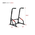 thumbnail image 7 of Sunny Health & Fitness Multifunction Dip Station Strength Bar - SF-XF921050, 7 of 7