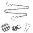 thumbnail image 5 of WRITWAA 6-Pack Black Metal Hanging Chains for Lanterns, Outdoor Chain Hangers for Garden, Patio, and Decorative Use, 5 of 7