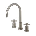 thumbnail image 2 of Kingston Brass Concord Double Handle Widespread Kitchen Faucet, 2 of 4