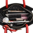 thumbnail image 4 of Women's Handbag Retro Embossed Shoulder Bag Large Capacity Commuter Tote Bag for Women, 4 of 5