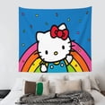 thumbnail image 7 of Hello Kitty Tapestry Wall Hanging Wall Decor Wall Art Tapestry Home Decoration For Bedroom, Living Room, Dorm 40x60 Inch, 7 of 7