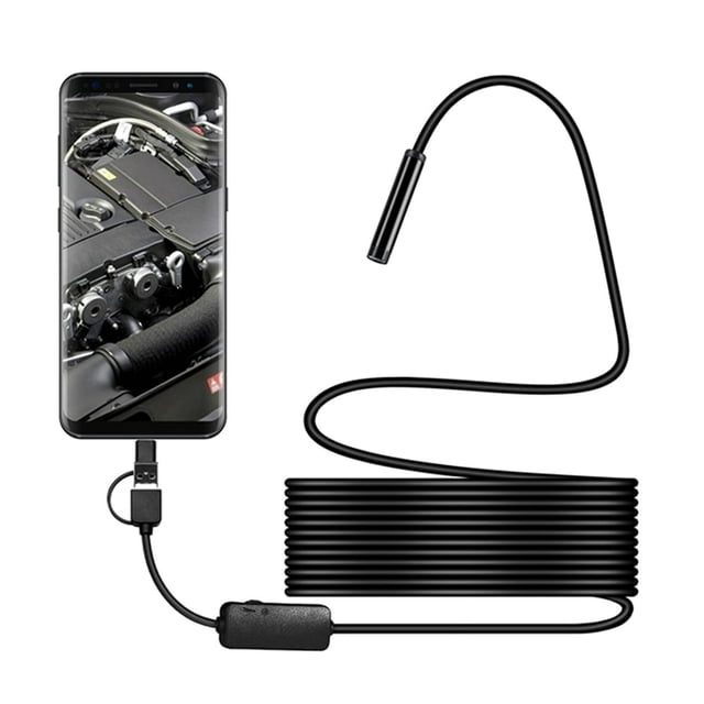 MesaSe USB Inspection Camera Waterproof Borescope Camera Endoscope Camera Car Repair