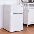 thumbnail image 2 of SUGIFT 3.2 cu ft Compact Stainless Steel Refrigerator White, 2 of 10