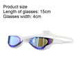 thumbnail image 2 of Gafas de natación - Gafas de natación antivaho sin fugas para mujeres adultas y hombres, 2 of 6