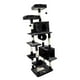 thumbnail image 4 of Rascador para gatos alto, Protector de muebles para árboles de escalada, juguetes colgantes, plataformas de visualización, juguete para rascar para Estilo E Fernando Poste rascador para gatos, 4 of 8