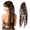 Brown, variant on Boho Braided Ponytail Hairpiece with Accessories, Instant Elastic Hand-Braided Viking Braid Hairpiece, Long Boho BraidedPonytailExtension, Clip in Ponytail Hair Tie, for Cosplay & Festivals Hairwig