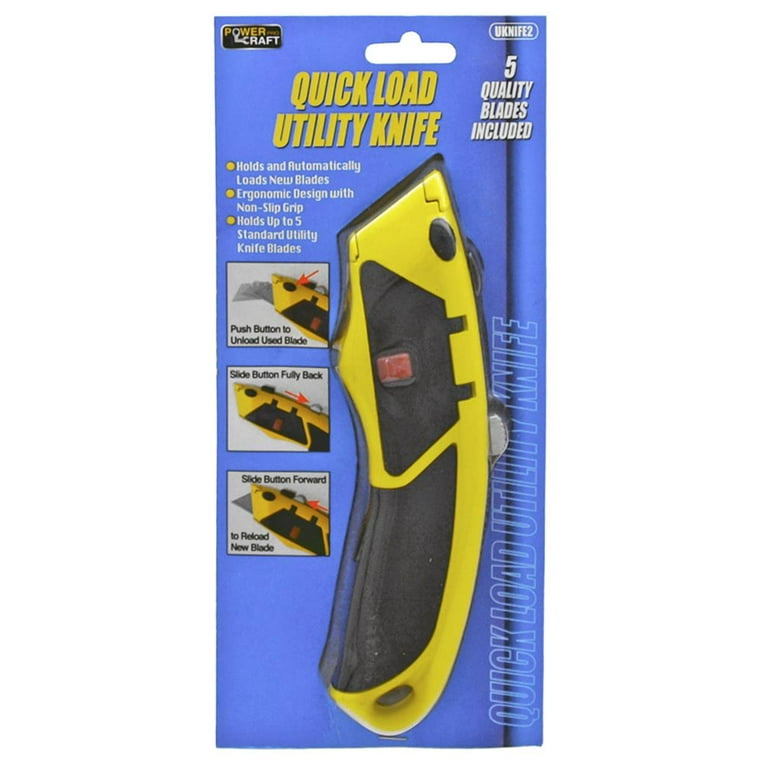 Blue Hawk 5-Blade Utility Knife Blue Hawk 5-Blade Utility Knife