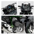 thumbnail image 6 of 1:12 Kawasaki H2R BWM S1000RR Alloy Motorcycle Toys Diecast Miniature Car Front Wheel Steering Motorbike Children Christmas Gift, 6 of 8