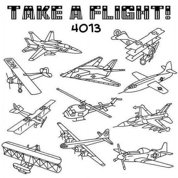 Aunt Martha's #4013 Take A Flight