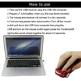 thumbnail image 3 of PloutoRich Wireless Mouse, 2.4GHz Car Shaped Wireless Mouse 1600 DPI Optical Computer Mice with USB Receiver for PC Computer Laptop Gift, 3 of 8