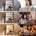 thumbnail image 4 of Espejo de maquillaje con 9 luces LED regulables, rotación de 360° y soporte en forma de U, control táctil inteligente, espejo de tocador., 4 of 5