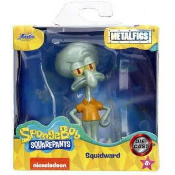 Nickelodeon Metalfigs Squidward Diecast Figure