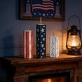 thumbnail image 5 of 3Pcs 4th of July Patriotic USA 1776 Wooden Table Decor - Rustic Stars & Stripes Figurines for Independence Day Home Decor, 5 of 6