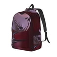 thumbnail image 1 of Goofa The Nightmare Before Christmas Pattern Durable Canvas Daypack - High-Quality Vintage Backpack, Compact & Versatile for Travel and Everyday Use-Small, 1 of 5