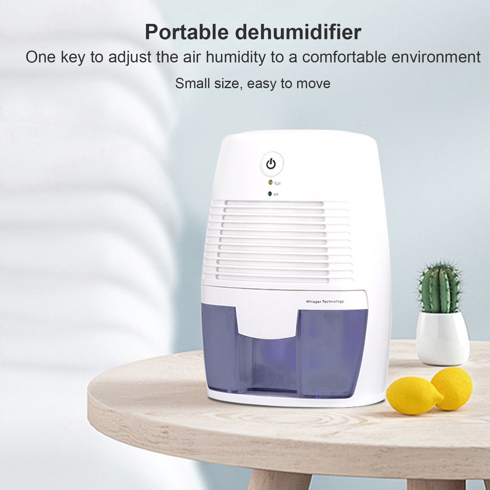 Electric Mini USB Dehumidifier,Household Mini Dehumidifier USB Air Dryer Machine Removes Moisture Humidity for Bedroom Home Kitchen, Basement