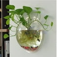 thumbnail image 2 of XISAOK Wall Fish Bubble Bowl Wall Mounted Hanging Transparent Acrylic Vase Flower, 2 of 2