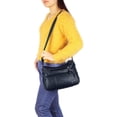 thumbnail image 2 of VOLGANIK ROCK Bolsos para mujer, bolso de hombro de piel sintética suave, bolso cruzado para mujer, bolso de bolsillo ligero, 2 of 5