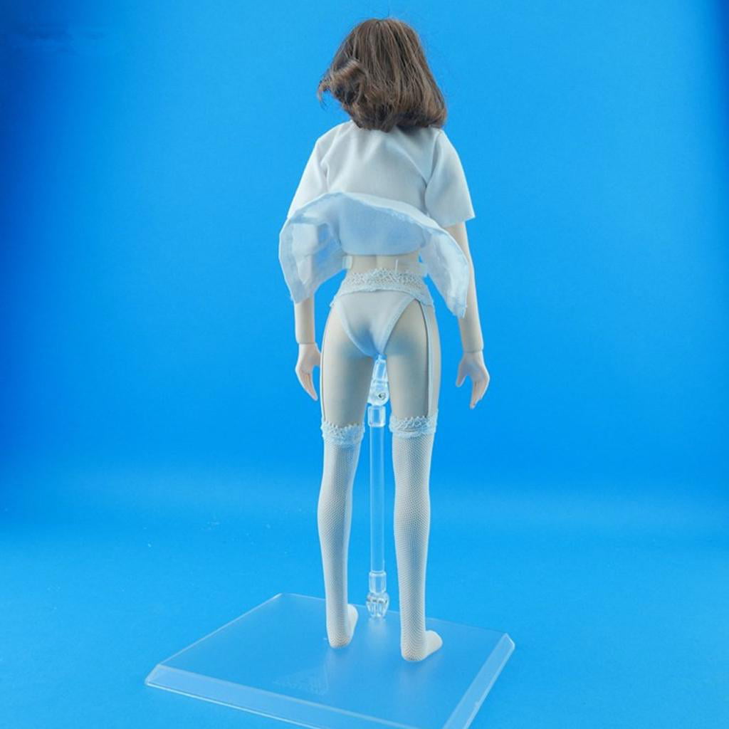 12'' Action Figure Accessory Garter Stockings&Briefs for  Kumik White 