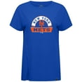 thumbnail image 2 of Women's Levelwear Royal New York Mets Influx Banner Arch T-Shirt, 2 of 3