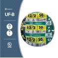 thumbnail image 4 of Cable Southwire 13055922 12/2WG UF 50 pies de cobre, 4 of 4