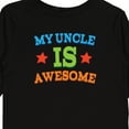 thumbnail image 4 of Inktastic My Uncle is Awesome Boys or Girls Long Sleeve Toddler T-Shirt, 4 of 5