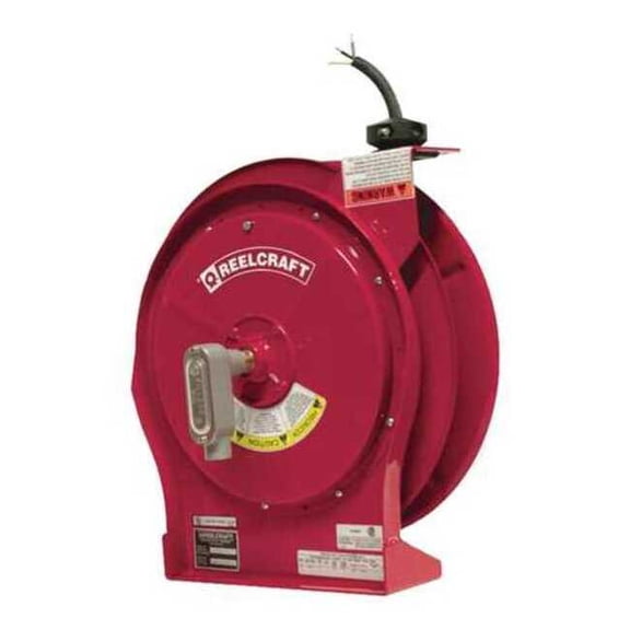 Reelcraft Retractable Cord Reel with 50 ft. Cord 12/4 L 5550 124 X