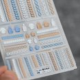 thumbnail image 2 of 4 Sheet / Set Nails Decal DIY Nail Art 3D Acrylic Engraved Nail Sticker Nail Art Decoration, 2 of 4