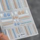 thumbnail image 2 of 4 Sheet / Set Nails Decal DIY Nail Art 3D Acrylic Engraved Nail Sticker Nail Art Decoration, 2 of 4