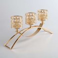 thumbnail image 3 of candeliere europeo de 3 brazos , elegante candeliere , candeliere de , centro de para de bodas, regalos de adorno de Gloria candelabro, 3 of 8