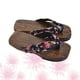 thumbnail image 2 of EeaseMX Zuecos de Paulownia para niños, zapatillas de bebé, zuecos para estudiantes, chanclas, talla 20-30, color ciruela negra, 2 of 7