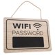 thumbnail image 2 of Wifi Sign Wifi Password Sign Wood Door Sign Wifi Password Pendant for Door, 2 of 4