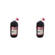 thumbnail image 1 of Kenally Cojín en forma de botella de coche, cojín transpirable portátil reutilizable de poliéster, adorno para silla, automóvil Negro Reposacabezas 2piezas, 1 of 6