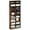 Amber Pine, variant on SONGMY Jaya DVD Shelf, 16-Shelf Wide CD Rack, Media Shelf with Adjustable Shelves, 8 x 2 DVD Storage Cabinets for CD Blueray Game Disc, Easy Assembly, for Living Room, Home Office, Amber Pine