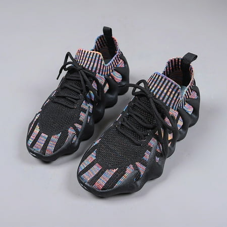 

Women‘s Knitted Thick-soled Chunky Sneakers Soft-soled Mesh Running Shoes Casual & Stylish Shoes Women‘s Footwear