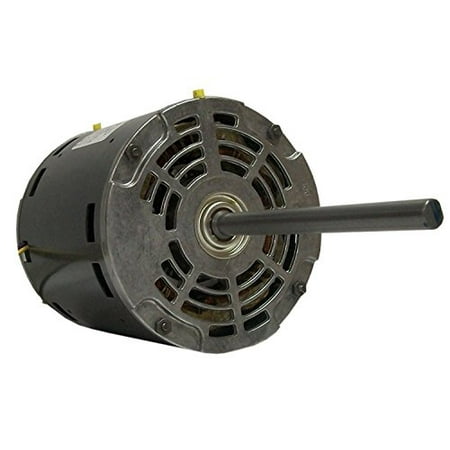 Amp 115 Volt Speed Controller - Fasco D724 5.6-Inch Diameter PSC Motor, 3/4-1/2-1/3-1/4 HP, 115 Volts, 1075 RPM, 4 Speed, 9.5-7.2-5.6-3.5 Amps, REV Rotation, Sleeve Bearing