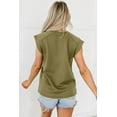 thumbnail image 3 of Casuashion Guacamole Green Studded Top - Stylish Edge for Your Wardrobe!, 3 of 8