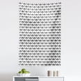 thumbnail image 1 of Entomology Tapestry, Monochrome Interpretation of Repeating Dragonflies Drawn by Hand, Fabric Wall Hanging Decor for Bedroom Living Room Dorm, 5 Sizes, Charcoal Grey and White, by Ambesonne, 1 of 1