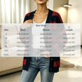 thumbnail image 4 of yillto Women Cardigan V Neck Button down Striped Sweater Knit Long Sleeve Loose Cardigans S-XXXL, 4 of 7