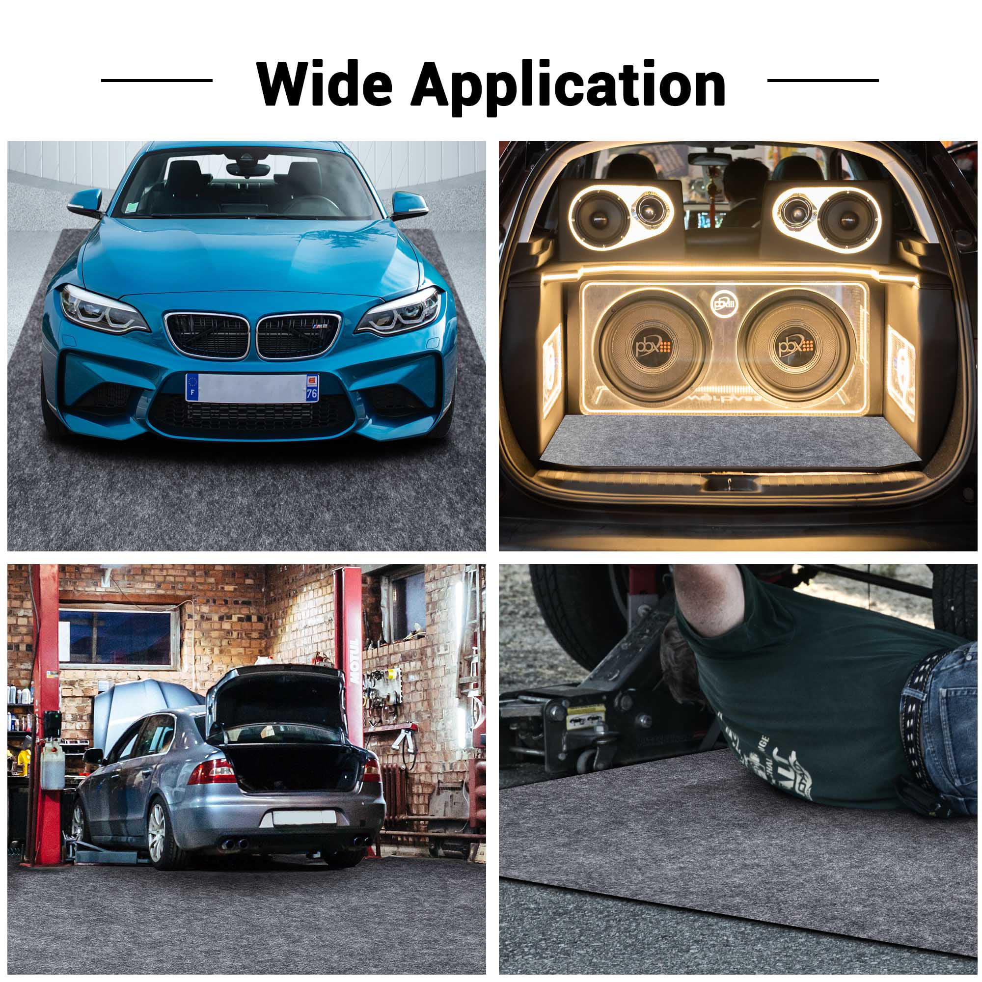 Oil Spill Mat, Garage Floor Mat Under Car,waterproof Backing Absorbent Pad  Protects Floor, Durable, Reusable(grey) - Temu
