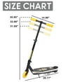 thumbnail image 4 of Kids Electric Scooter Ages 4-12, Step-to-Start Motor, 5 Mile Range, 3 Cool Lighting Systems, Music Function, Yellow, 4 of 6